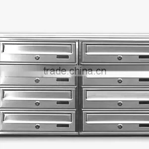 Hot Sale in Germany Market 304 Stainless Steel Outdoor Mailbox thumbnail-4