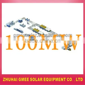 100MW One-site Service Turn-key Solution for Automatic Solar Panel Production Line thumbnail-1