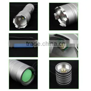 1178 5W XPE R2 LED High Power Light Mini Torch With Attack Head thumbnail-6