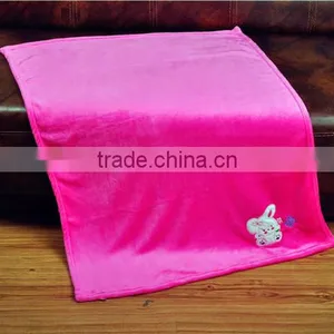 2016 Children Cartoon Soft Thick Coral Fleece Swaddle Blanket thumbnail-1