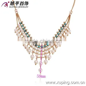 Beautiful Pearl Necklace Jewelry, Latest Design Pearl Jewelry, Beads Necklace Design thumbnail-3