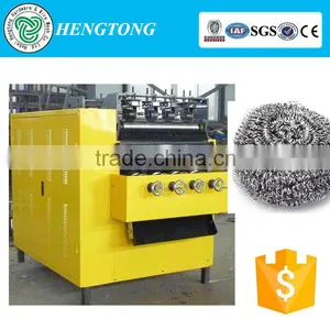3 Balls,4balls Cleaning Ball Making Machine Spiral Scourer Making Machine thumbnail-1