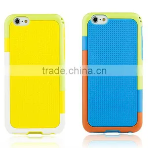Brand New Contrast Color TPU Case Cover for Iphone6 Dual Color Hybrid Hard Cover Case for Iphone6 Plus thumbnail-6