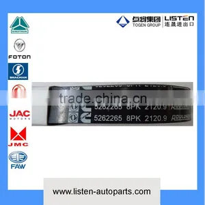 DCEC Rubber Fan Belt ISDE Engine Fan Belt 5262265 thumbnail-2