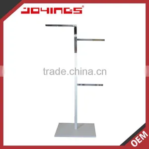 Floor Standing 2 Way Stepped Display Rack for Hanging Items thumbnail-1