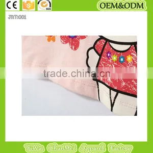 2015 New Cartoon 100%cotton T-shirt Long Sleeve Tee Winter Children's T-shirt Red Long Sleeve Tee Kid Printed t Shirt thumbnail-5