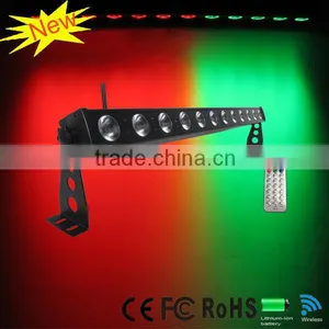 No Battery Powered Wireless Dmx Led String Wash Light Bar thumbnail-5