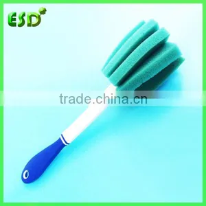 ESD Foam Scouring Sponge Bottle Brush With Comfort Handle thumbnail-1