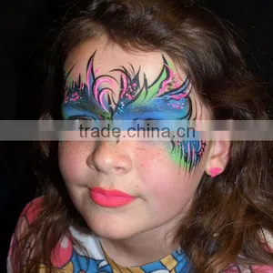 Halloween Cartoon Water Transfer Full Face Tattoo Sticker Makeup Face Stickers Animal Makeup Face Painting Factory thumbnail-6