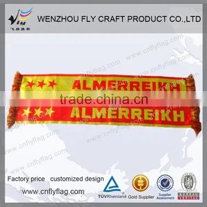 Heat-transfer Football Fans Scarf Football Fan Sport Scarf Football Fan Scarves thumbnail-3