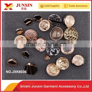 Hot Selling Products Metal Button Shank Button For Garments thumbnail-1