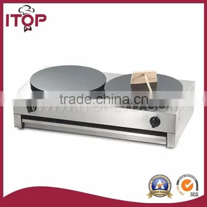 Stainless Steel Double Plate Gas Crepe Maker thumbnail-1