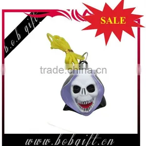 Fashion Plastic Halloween Skeleton/skull/pumpkin/head/gift/keyring/product Set thumbnail-1