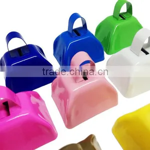 3''metal Cow Bell in Many Colors With Logo Printed as Promotional Gifts thumbnail-2
