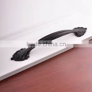 Jieyang Hardware Manufacturers Home Decoration Accessories Black Kitchen Cupboard Door Drawer Knobs thumbnail-1