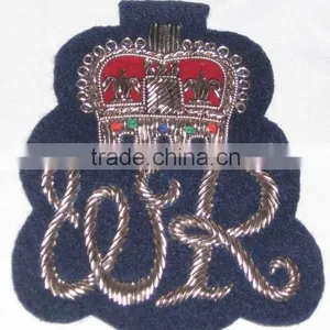 Hand Embroidered Badges , Emblems , Crest , Insignias , Patches thumbnail-1