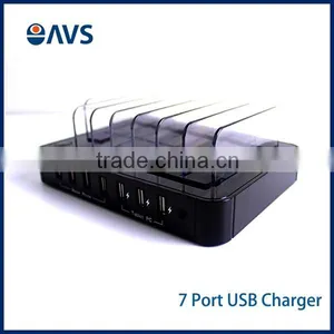Best Selling 7 Ports Portable Desktop USB Charger for Mobile Phones thumbnail-6