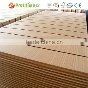 Grooved MDF Wooden Board Slat Wall Display thumbnail-4