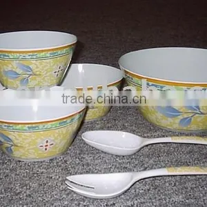 Melamine Salad Bowl Set thumbnail-1