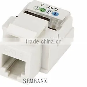 Rj11 Cat3 Keystone Jack thumbnail-1