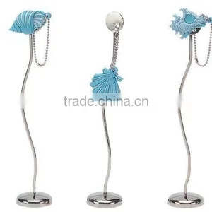 Blue Charm Stainless Memo Holder thumbnail-1