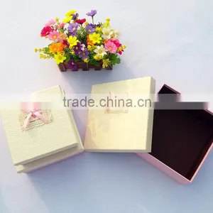 Yellow Black Printing Logo Paper Gift Boxes Jewerly Box thumbnail-1
