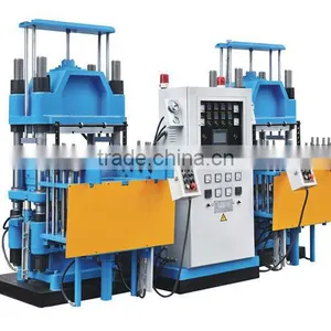 Rubber Vacuum Compression Molding Machine/ Rubber Vacuum Vulcanizing Press thumbnail-1