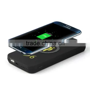 Wireless Charger Power Bank,Qi Wireless Charging Pad for Samsung Galaxy S7 S7 Edge S6 S6 Edge Note5 S6 Edge Plus thumbnail-1