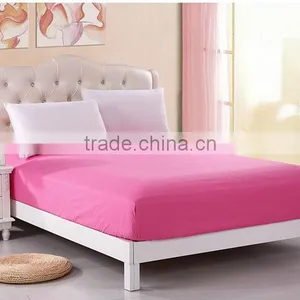 Yellow Or Red Colored Polyester Knit Waterproof Mattress Protector thumbnail-1