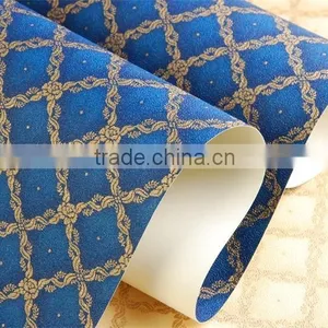 Blue Wall Papers Red Wallpaper Decoration Roll thumbnail-5