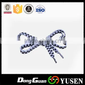 High Quality Manufacture Flat Cheap Logo Shoelace With Competitive Price thumbnail-2
