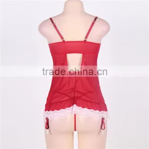 In Stock Hot on Sale Girls Sex Babydoll Dress 2016 Plus Size Sexy Lingerie thumbnail-5