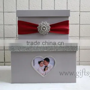 Luxury Wedding Card Boxes With Photo Frame for Best Wedding Gifts thumbnail-1