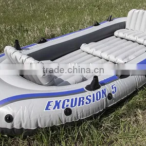 Excursion Inflatable Rafting/Fishing Dinghy Boat Set/Whitewater Rafting Boats thumbnail-3