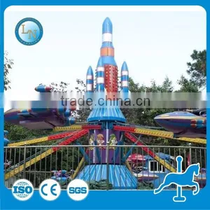 Outdoor Playground Machine Kids Airplane Ride!!! Amusement Park Kids Rotary Ride Airplane Ride for Sale thumbnail-2
