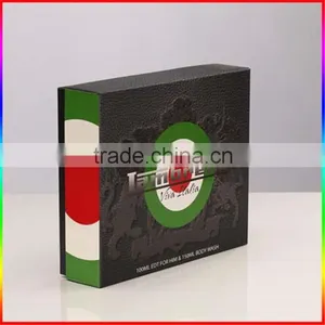 Rectangular Cardboard Paper Rigid Gift Box With Lid and Insert Inlay thumbnail-3