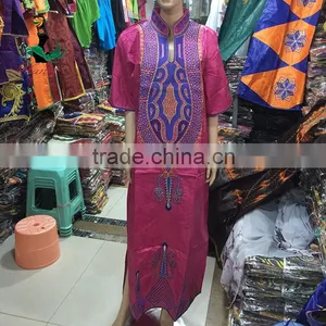 Bazin Riche Dress 2016 New Brocade Dashiki African Bazin Riche Embroidery thumbnail-1