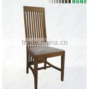 Oiled or PU Laquered OAK Simple KD Chair - High Back OAK Chair -- Milan thumbnail-1