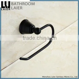 Contemporary Fancy Decorative One Hand Zinc Alloy ORB Bathroom Accessories Wall Mounted Toilet Paper Holder thumbnail-3