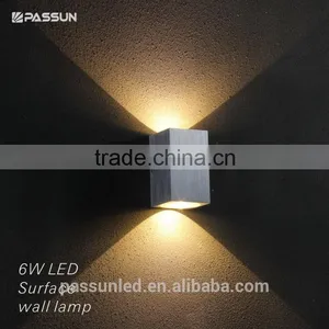 Pure Aluminum 2*1w 244lm Led Surface Wall Light thumbnail-3