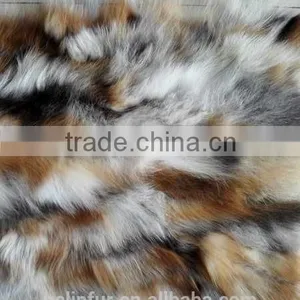 Gold Supplier From China Fox Fur Blanket Luxury Real Fur Genuine Style thumbnail-4