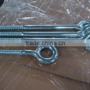 Various Sizes Scaffolding Screw Eye Bolt Welded Eye Bolt Zinc&clear Cr3 thumbnail-1