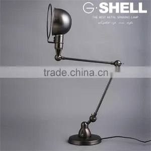 Industrial LED Adjustable Swing Arm Desk Light thumbnail-1