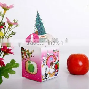 Round Empty Decorative Christmas Gift Box thumbnail-1