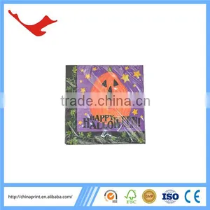 010 Wholesale Pumpkin Printed Paper Napkins for Halloween thumbnail-2