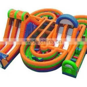 Crazy Inflatable Playground/inflatable Obstacle Course thumbnail-1