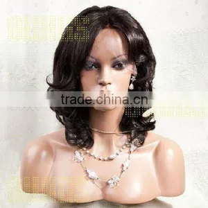 Weavy Lace Front Human Hair Wigs - Virgin Remy Lace Wigs thumbnail-1