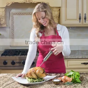 Stainless-Steel Seasoning Injector With Marinade Needles thumbnail-3