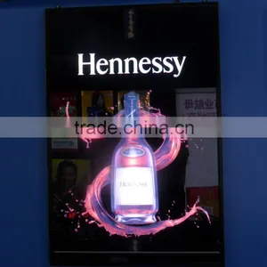 Customized Stand Lovely LED Edge Light Promotional Flashing Imitate Motion Sign thumbnail-4