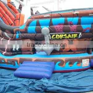 OEM Factory Service Pirate Ship Inflatable Slide With Bouncer For Outdoor Rental thumbnail-5